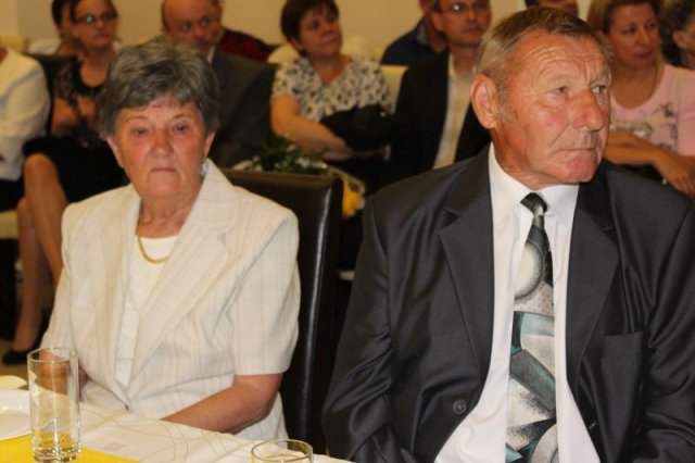 Jubiláló házaspárok ünnepsége