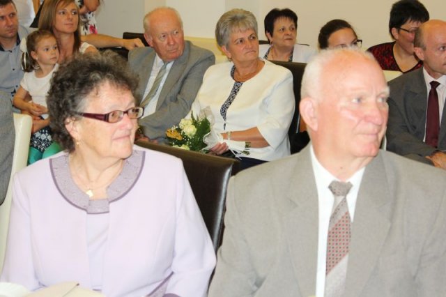 Jubiláló házaspárok ünnepsége