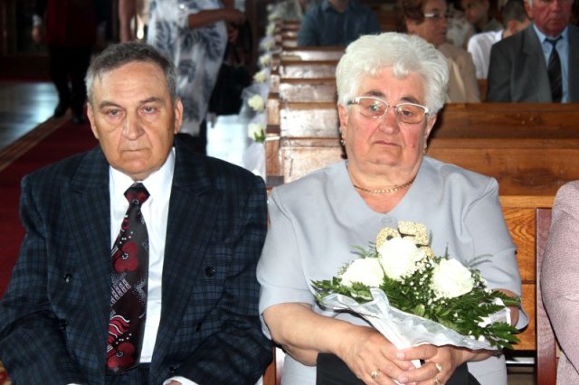50-60 évvel ezelőtt házasságot kötött párok ünnepsége