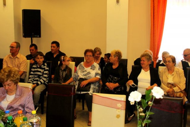 50-60 évvel ezelőtt házasságot kötött párok ünnepsége