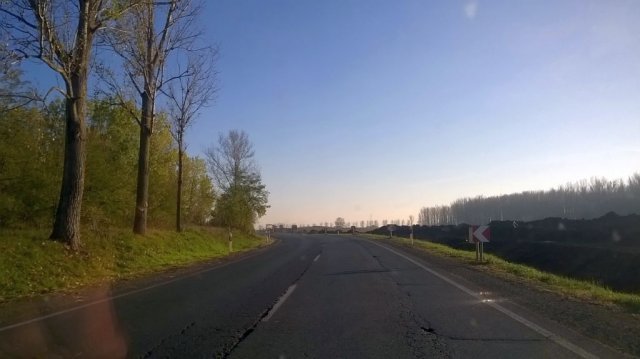 Kerékpárút építése